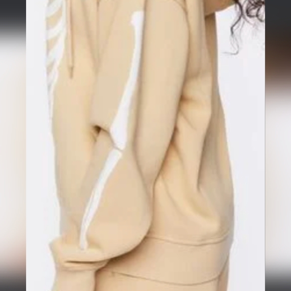 A6 Skeleton Zip-Up Hoodie Size Medium NWT - Picture 5 of 6